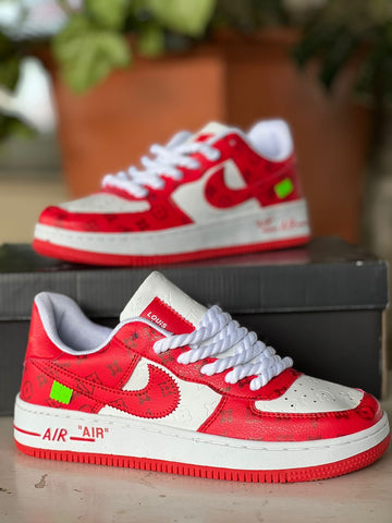 Nike LV Air Sneakers - Red