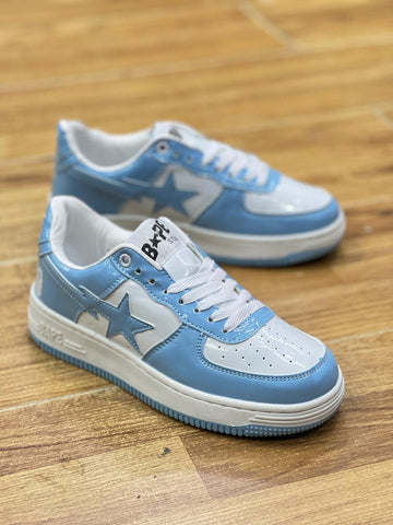 Bape Star Sneakers - Standard Blue