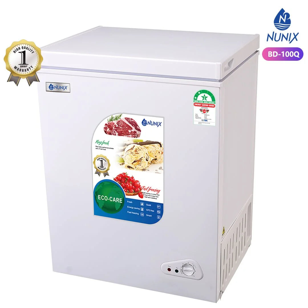 Nunix 100L chest freezer-BD-100Q