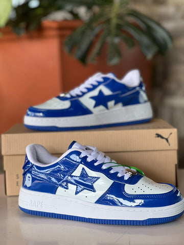 Bape Star Sneakers - Proper Blue