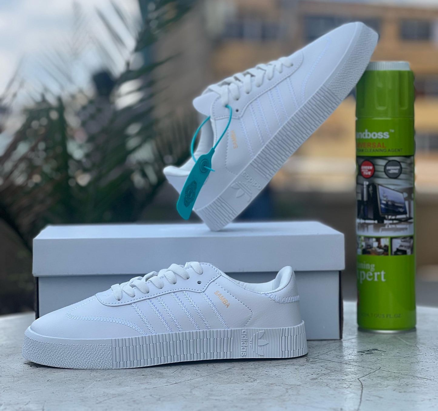 Adidas Samba Double sole - White