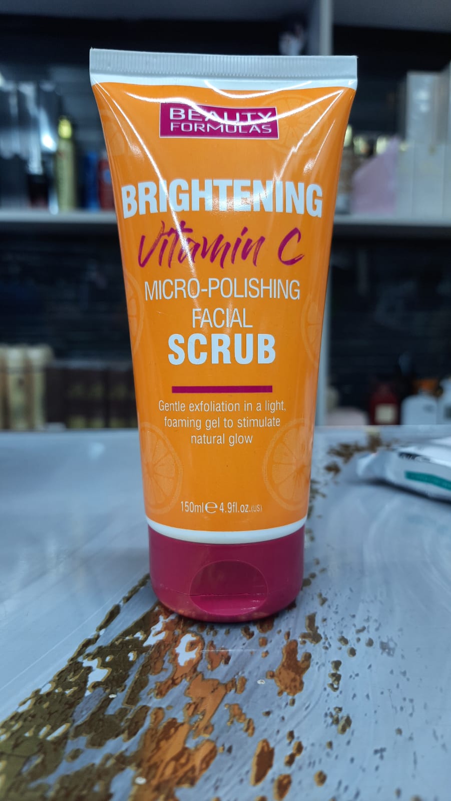 Beauty Formulas Brightening Vitamin C Micro-Polishing Facial Scrub