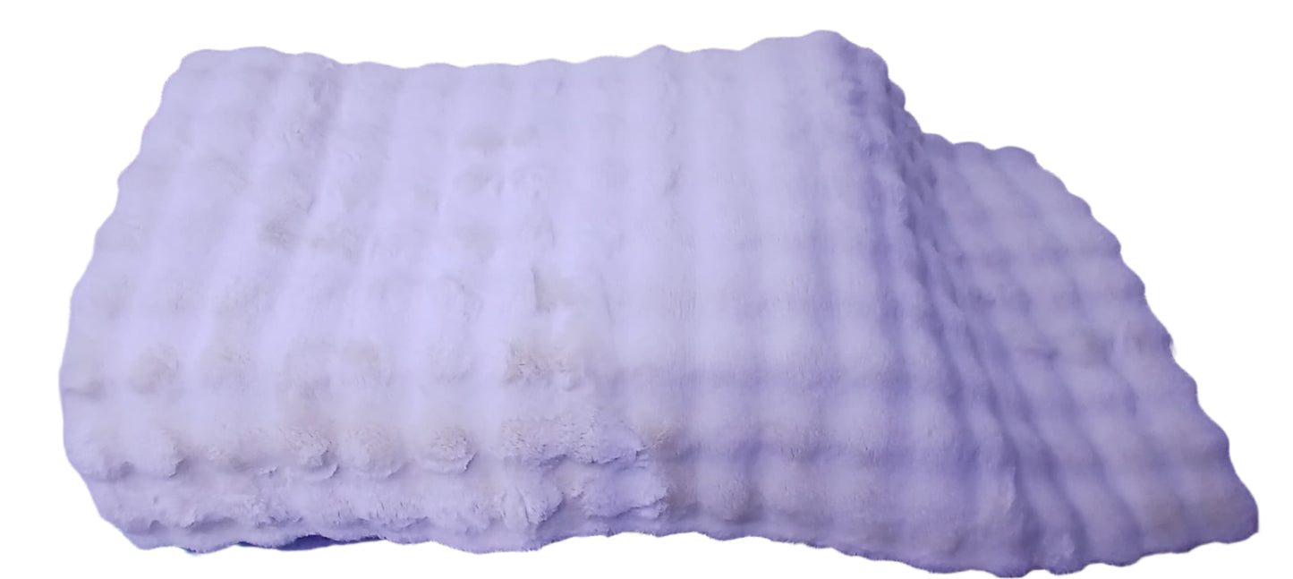 Soft Plush Quilted Bedside Runner