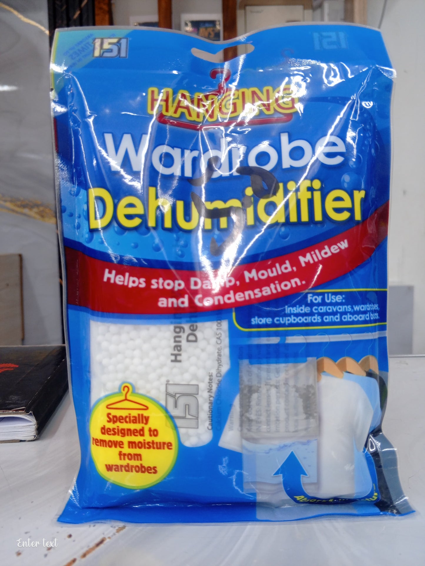 Hanging Wardrobe Dehumidifier