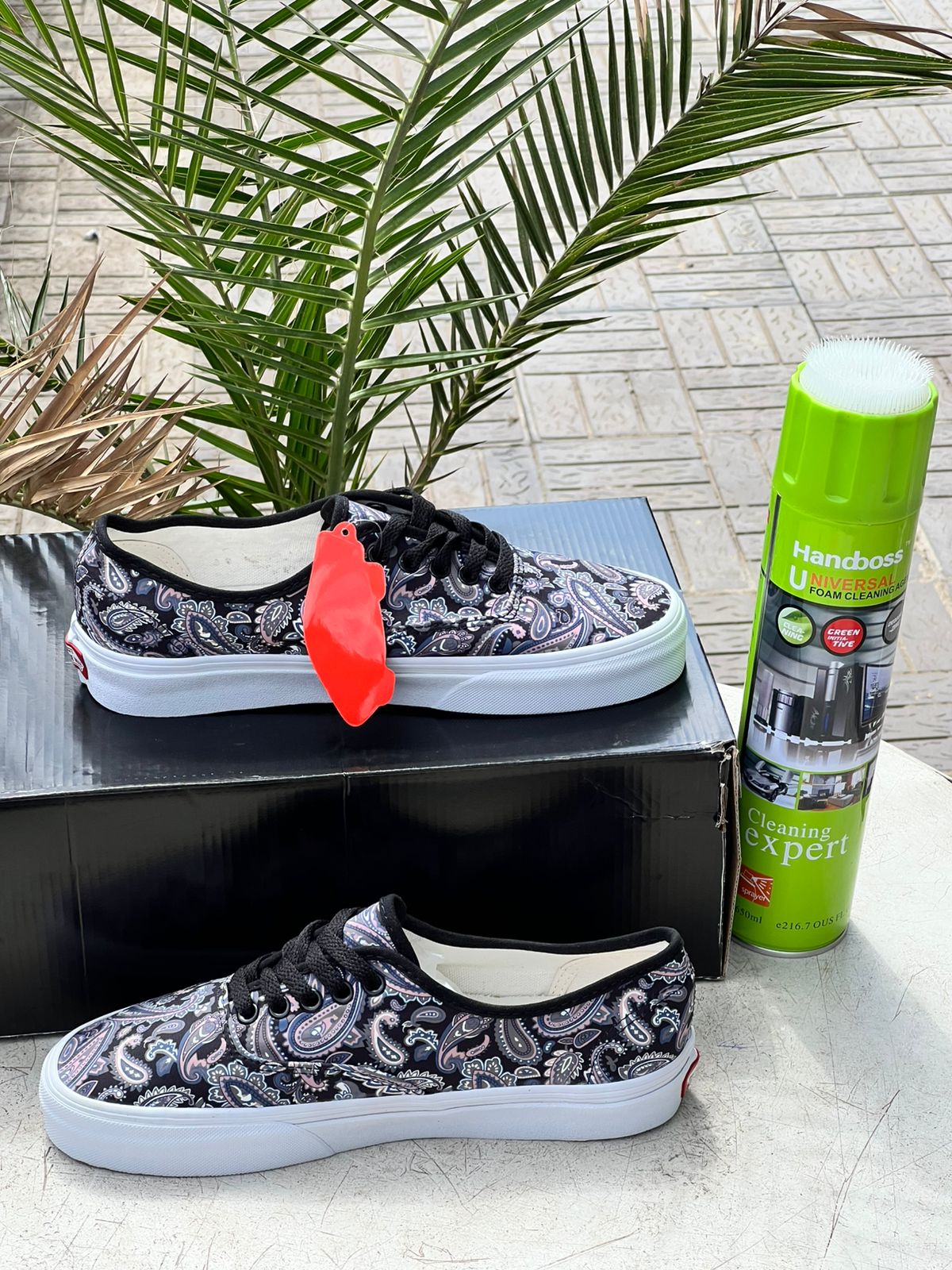 Vans Paisley Print Canvas Sneakers