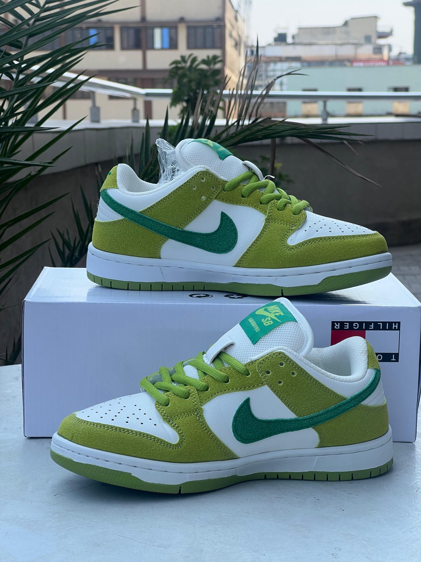 Nike SB Dunk Low “White & Forest Green