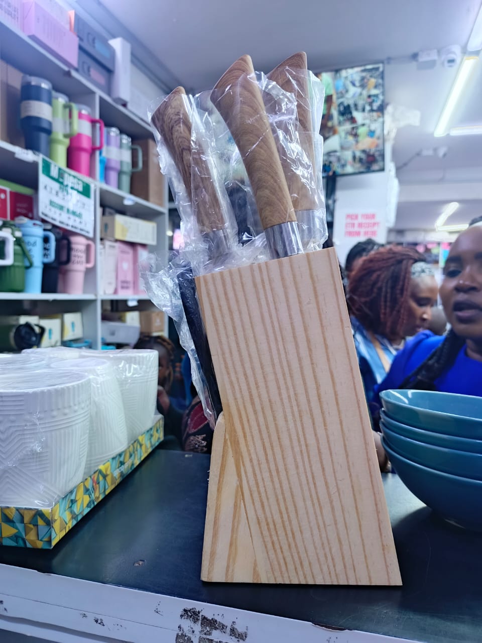 Rashnik 7PCs Knife Stand Set