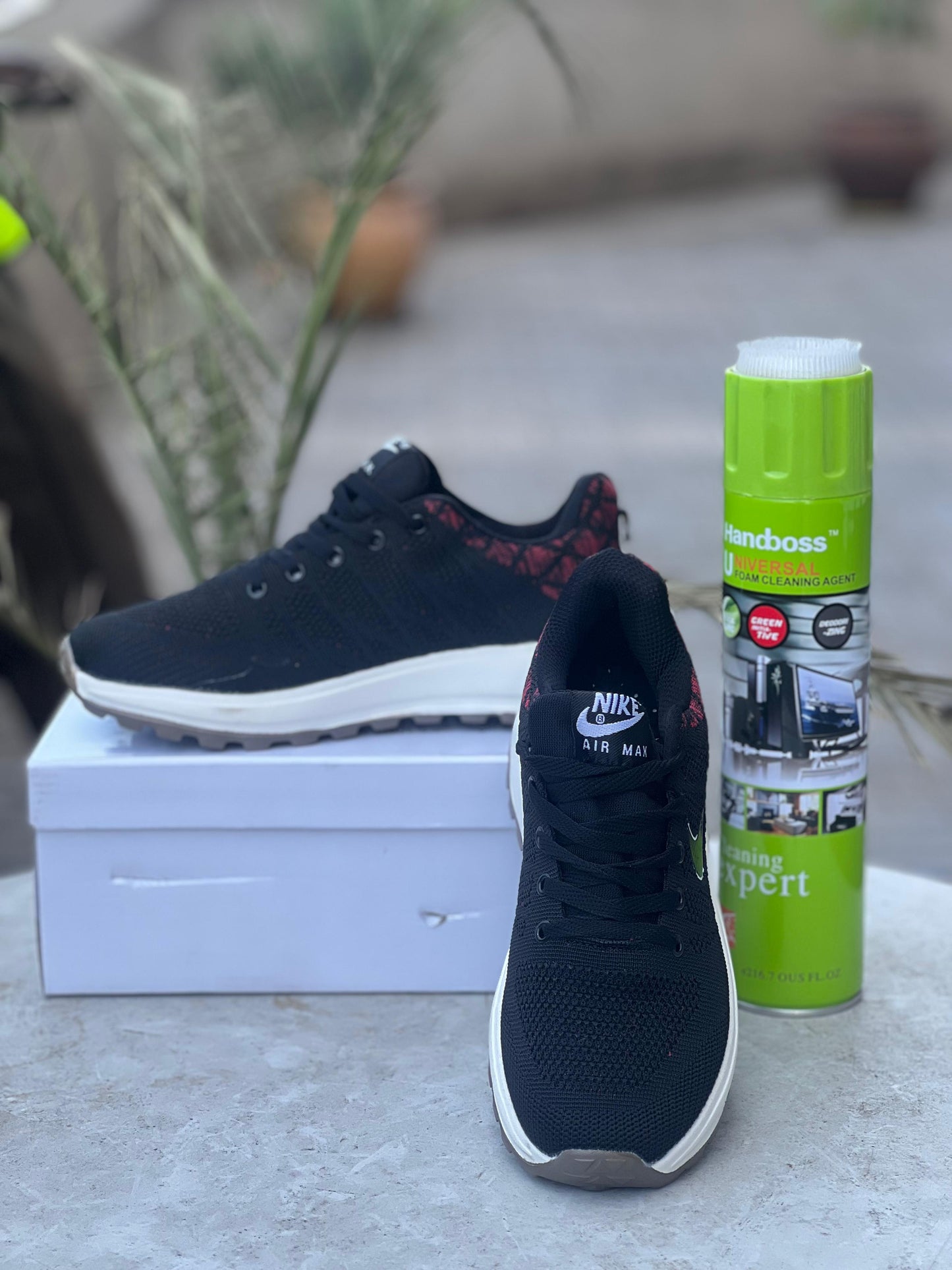 Air Max Mesh Comfort – Black Red Edition