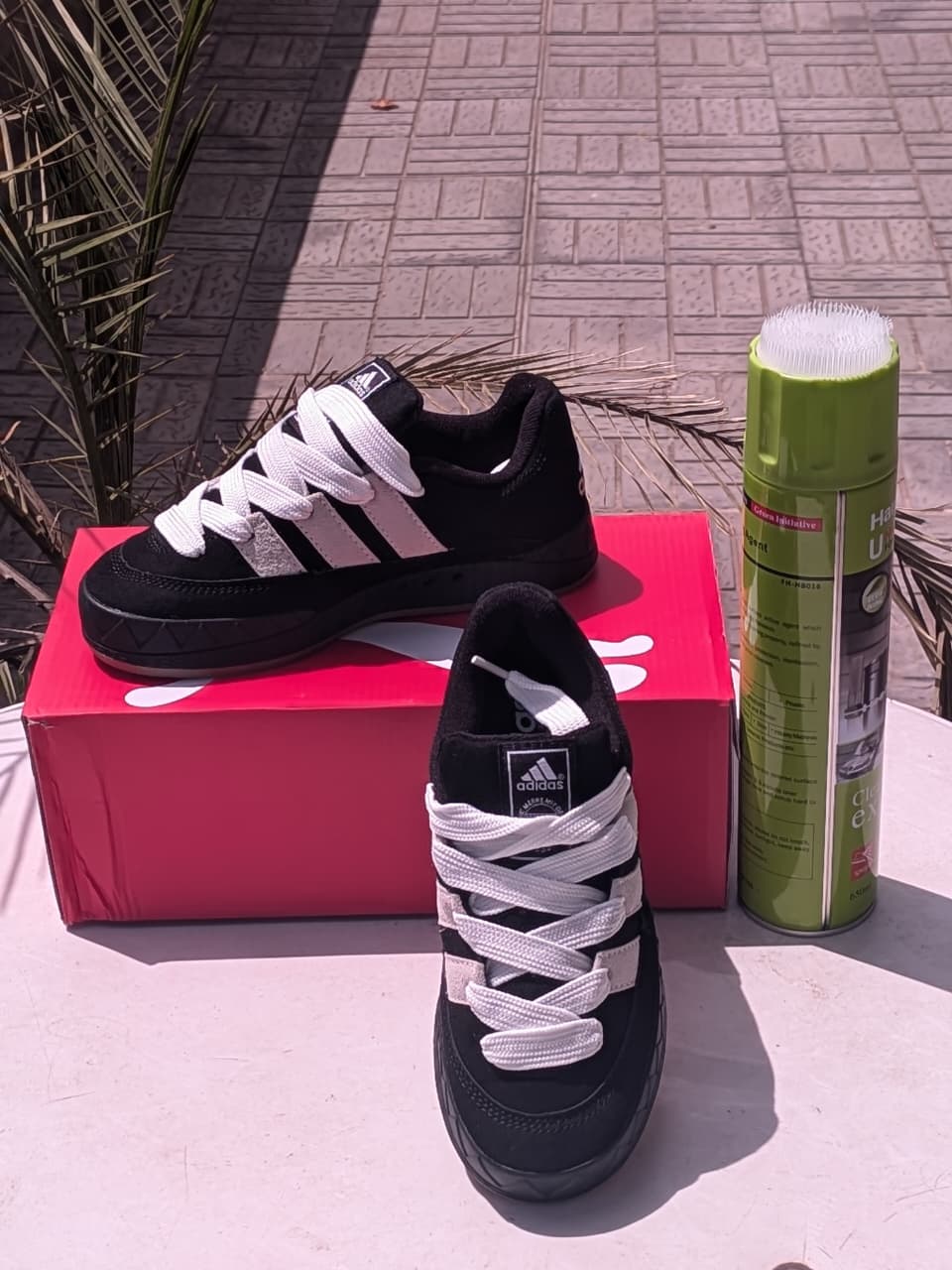 Adidas Campus Suede - Black, White