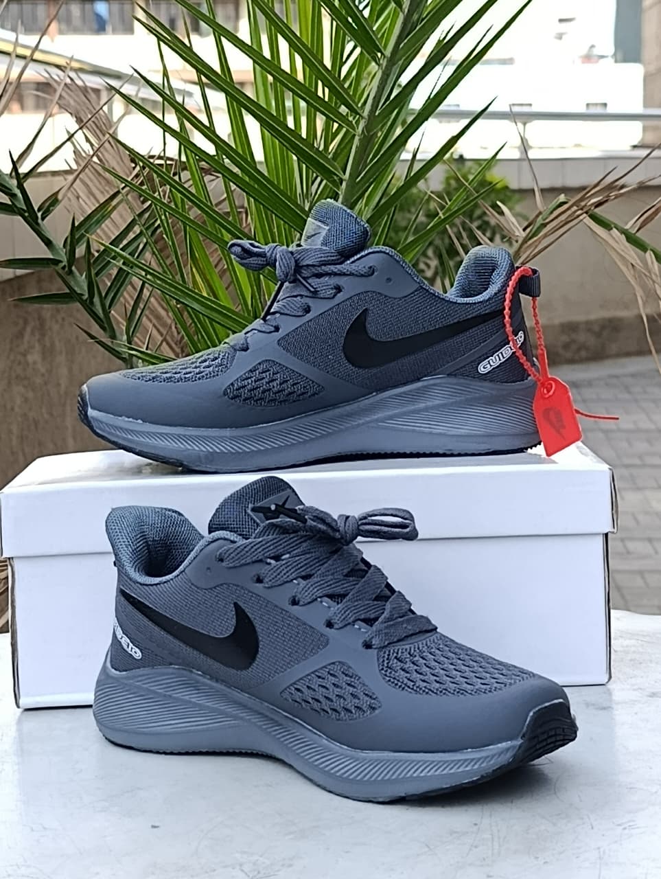 Nike Pegasus Kids- Grey Sneakers