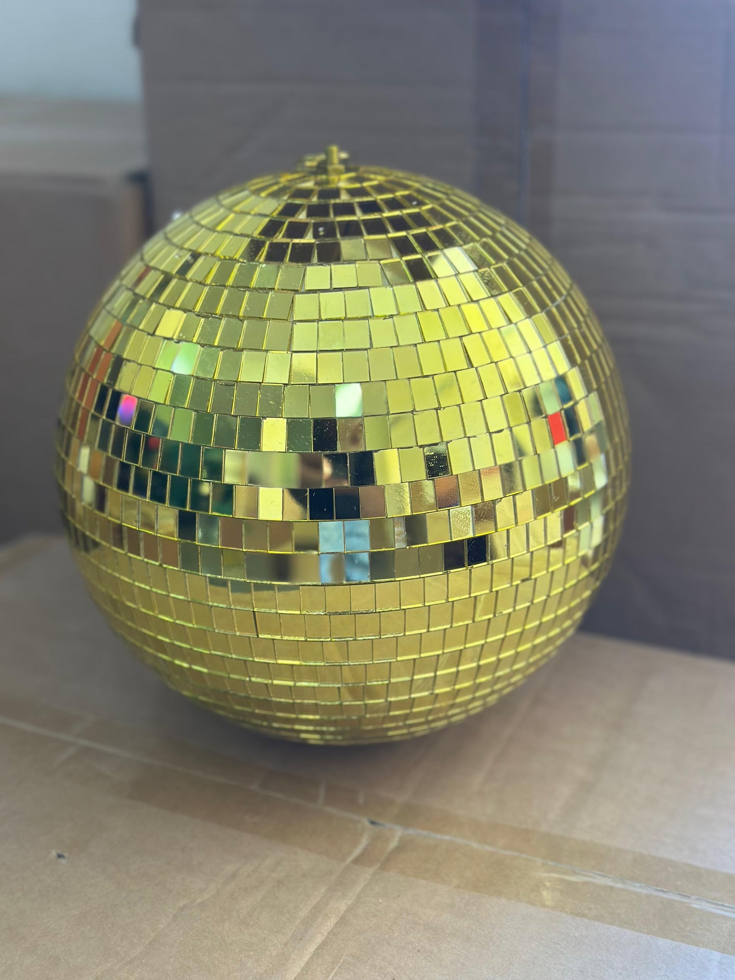 Gold Disco Ball 25cm