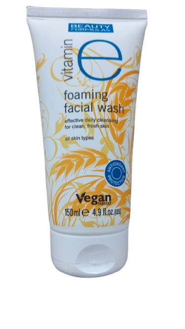 Beauty Formulas Vitamin E Foaming Facial Wash