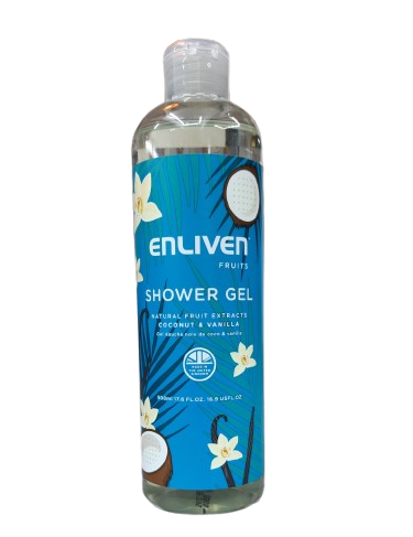 Enliven Fruits Shower Gel - Coconut & Vanilla