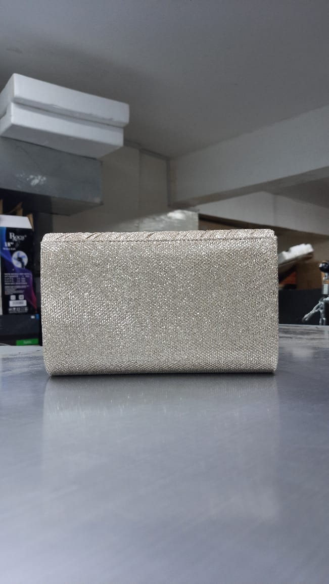 Glittering Gold Evening Clutch