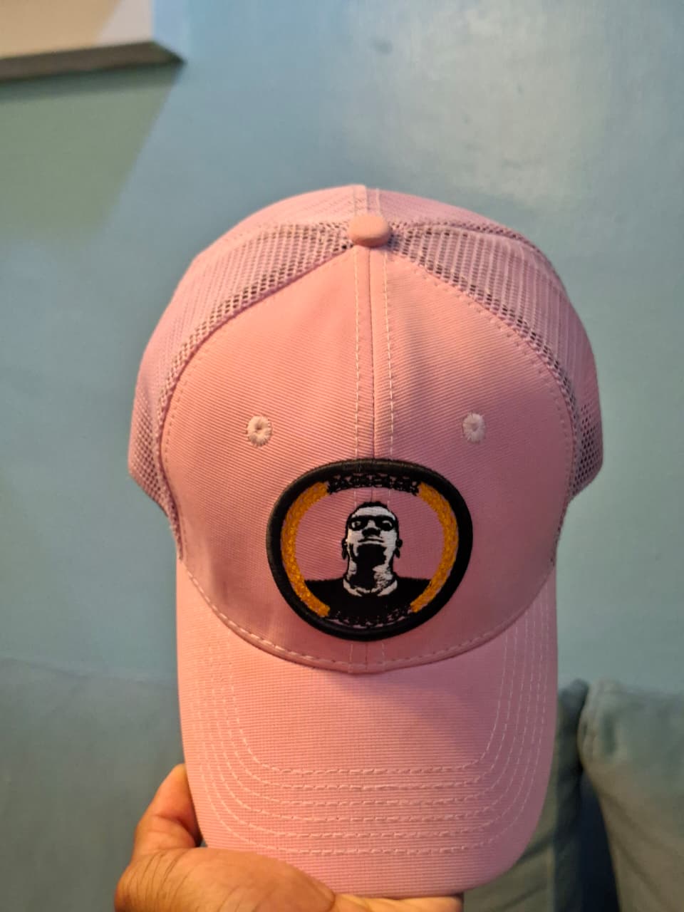 Pink Mesh Back Trucker Hat