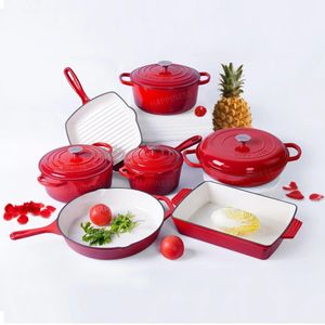 Castella cast iron cookware 11pcs