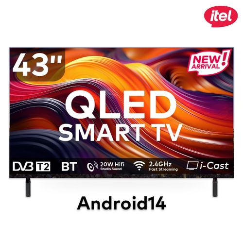 Itel 43 "QLED Smart Tv