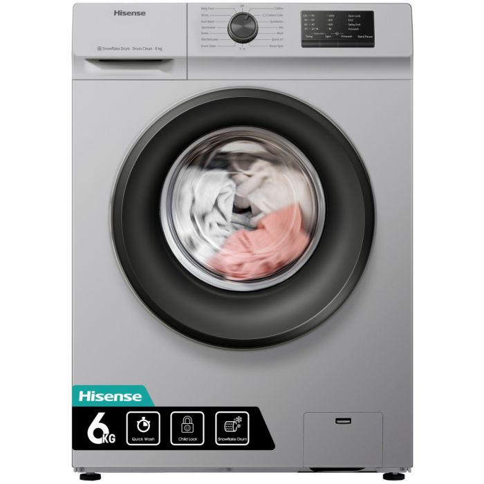 Hisense 6kg Front Loader Washing Machine