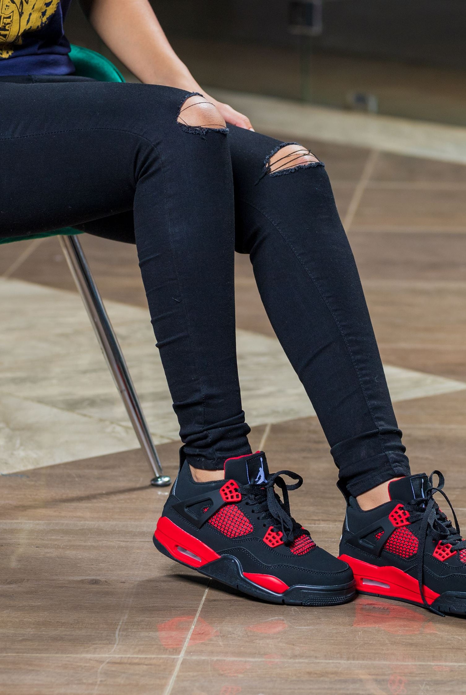 Hii-J4s Fights - Black and Red - Shop Kenya - Affordable Fashion Hii-J4s Fights - Black and Red hiiii_style accessories Sneakers jordan-4-black-and-res Black, Black sneakers, Buena Shoes, Discounted, j4, j4's, jordans, Low dunks, Nike, Offer, ON SALE, onsale, red, Red thunder, Sale, shoes, Sneakers Shop Kenya - Affordable Fashion