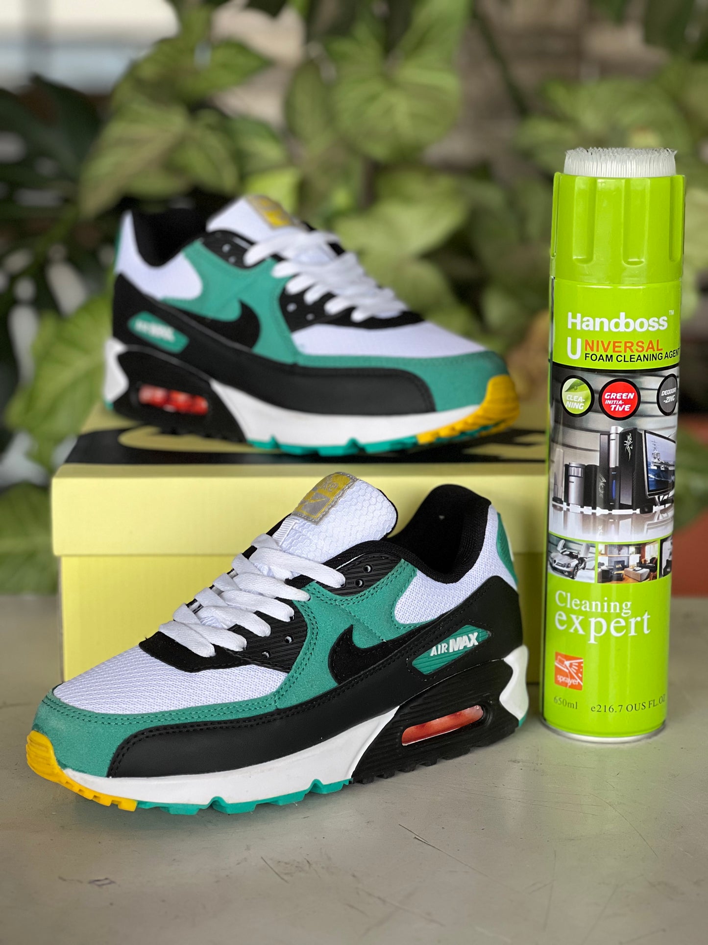 Rand Air Max90 Sneakers - Black Green