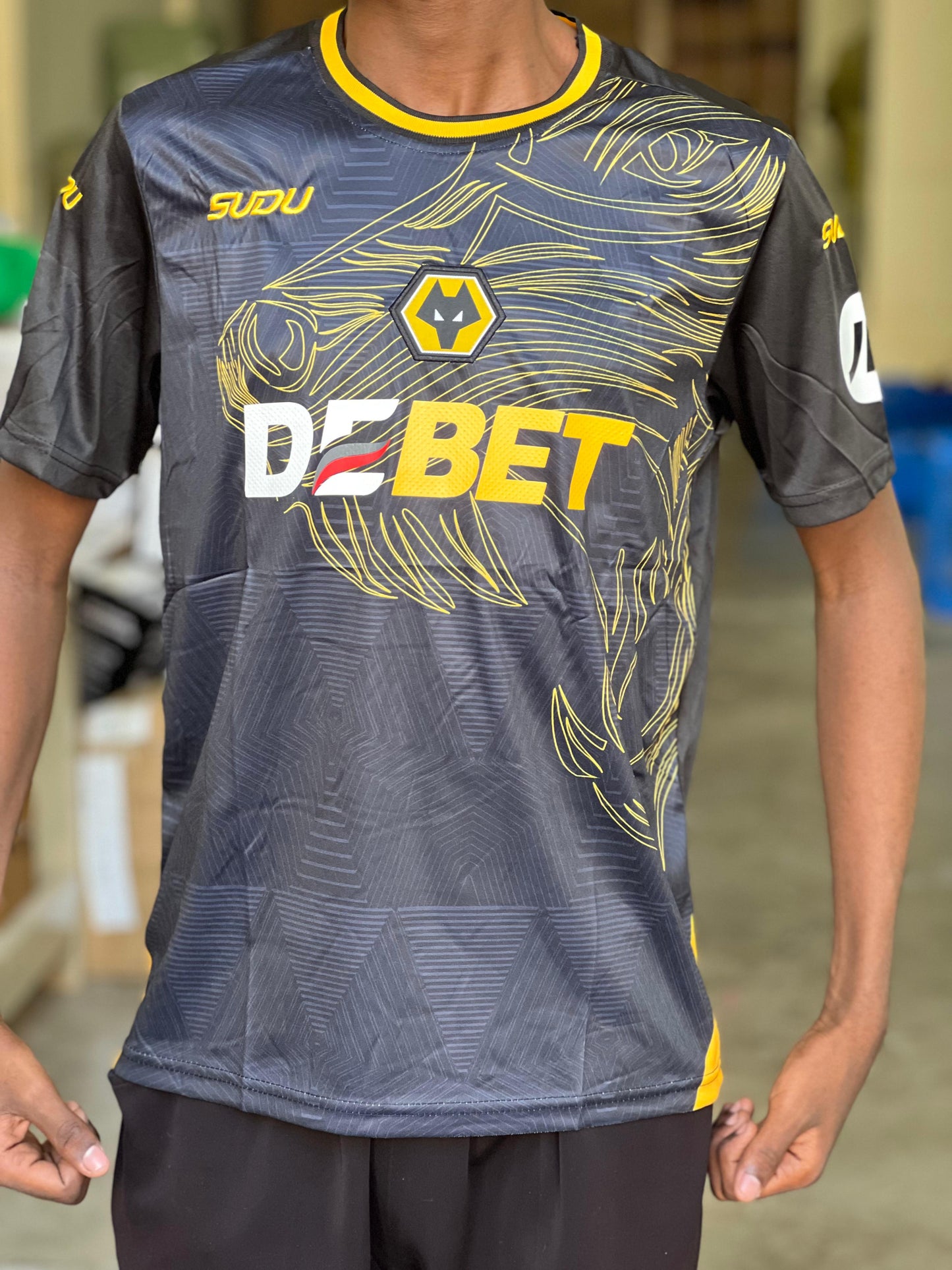 Wolveshampton Away Jersey-Player version