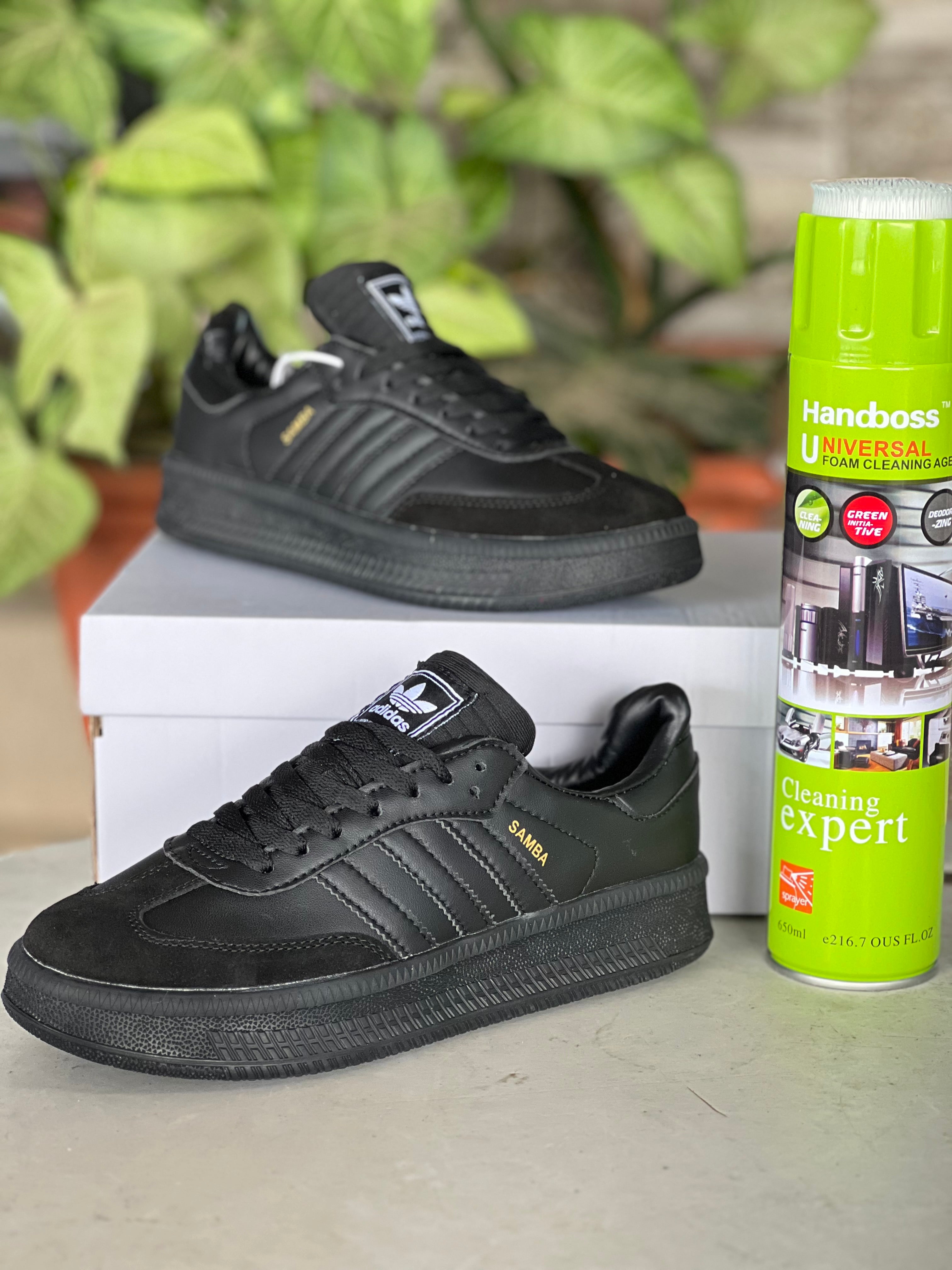 Adidas Samba Double Sole Tripple Black HIIISTYLE