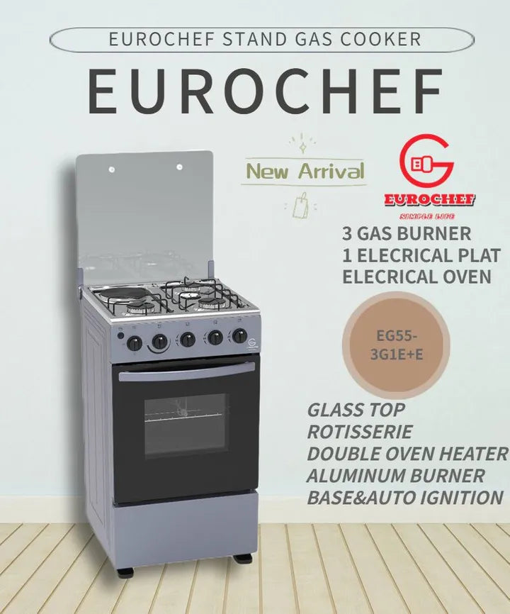 Eurochef Stand Gas Cooker