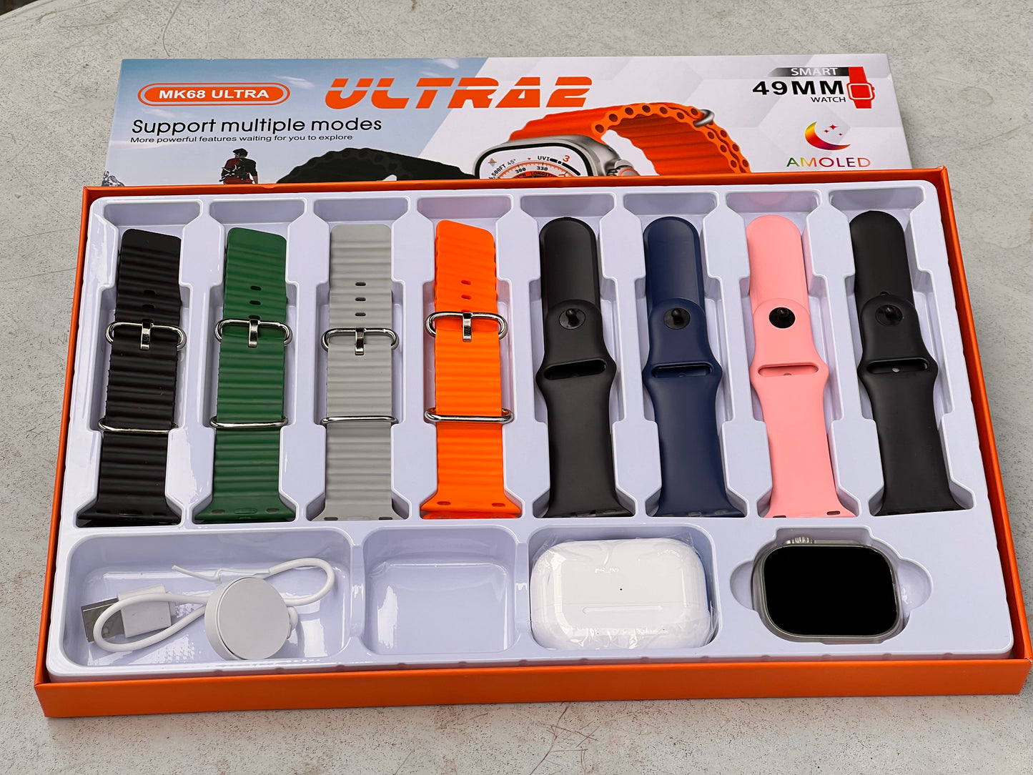 8 Strap Smart Watch