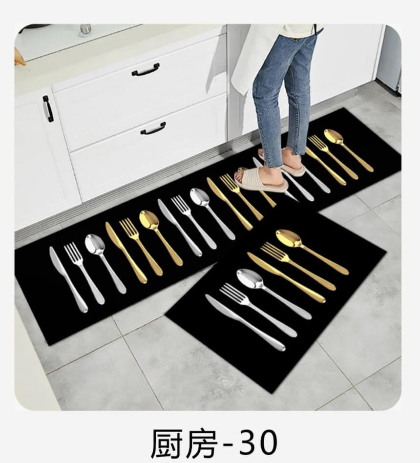 Kitchen mat set #002