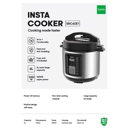 Syinix pressure cooker