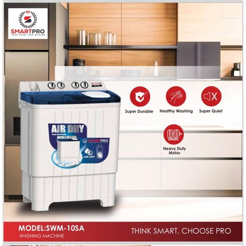 Smart Pro Twin tub Washing Machine 8kg