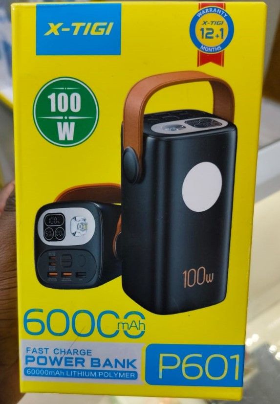 X-TIGI P601 – 60000mAh 100W Fast Charge Power Bank