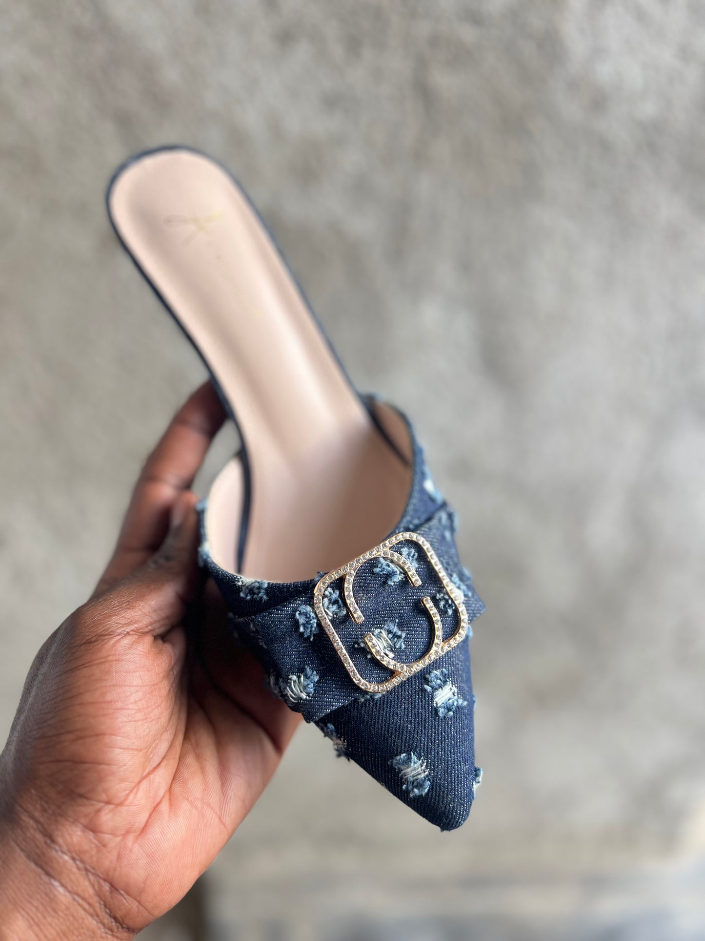 Denim Ladies Heels