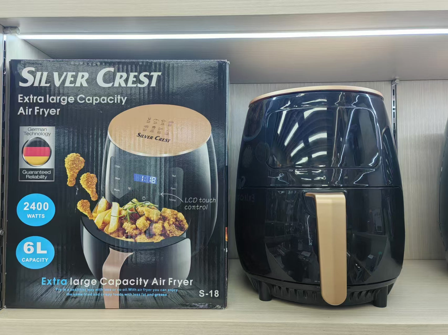 Air Fryer - Silver Crest - 6L