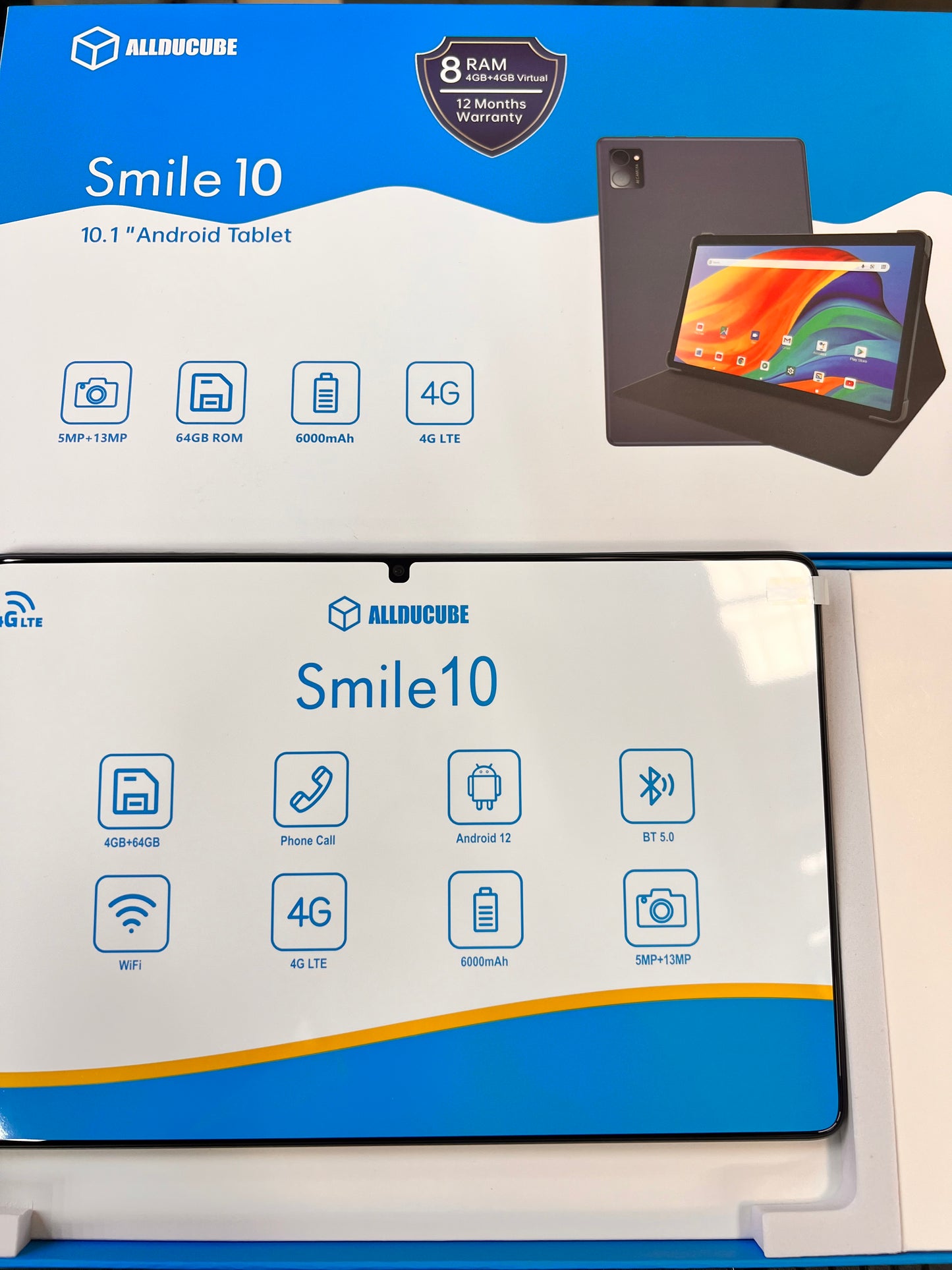 Allducube Tablets - Smile 10 pro