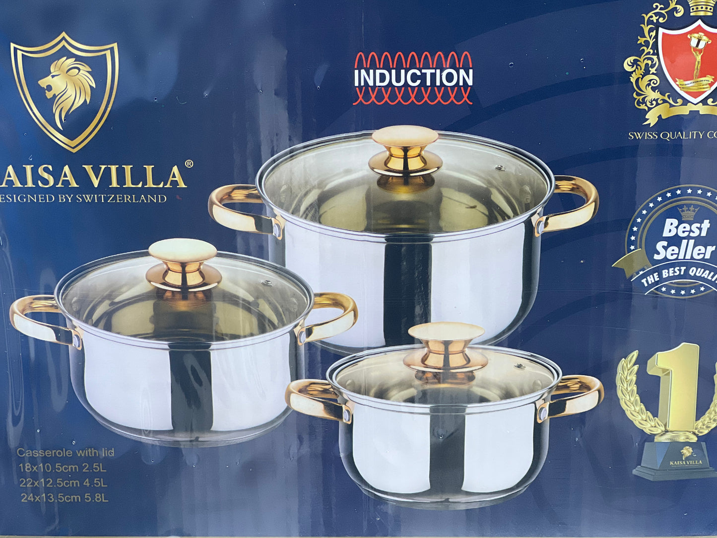 Induction Cooking Pots Set #002