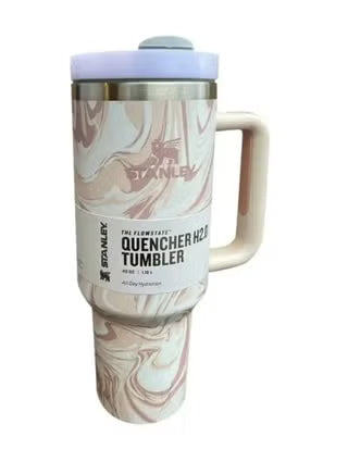 Stanley Quencher H2.0 FlowState Tumbler – Marble Edition
