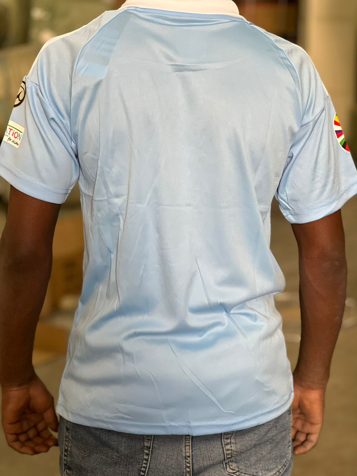 Belgium International Jersey-Sky Blue