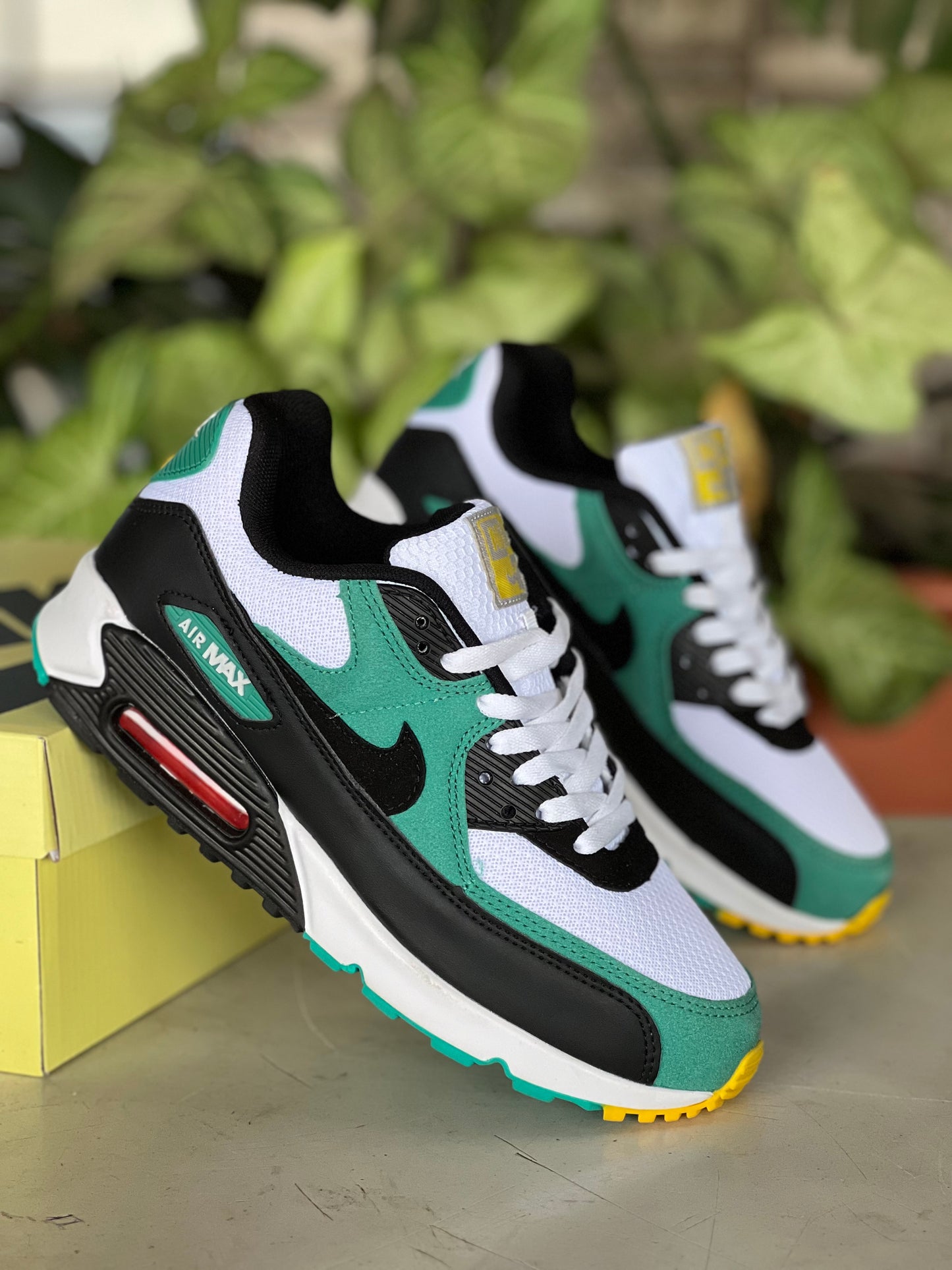 Rand Air Max90 Sneakers - Black Green