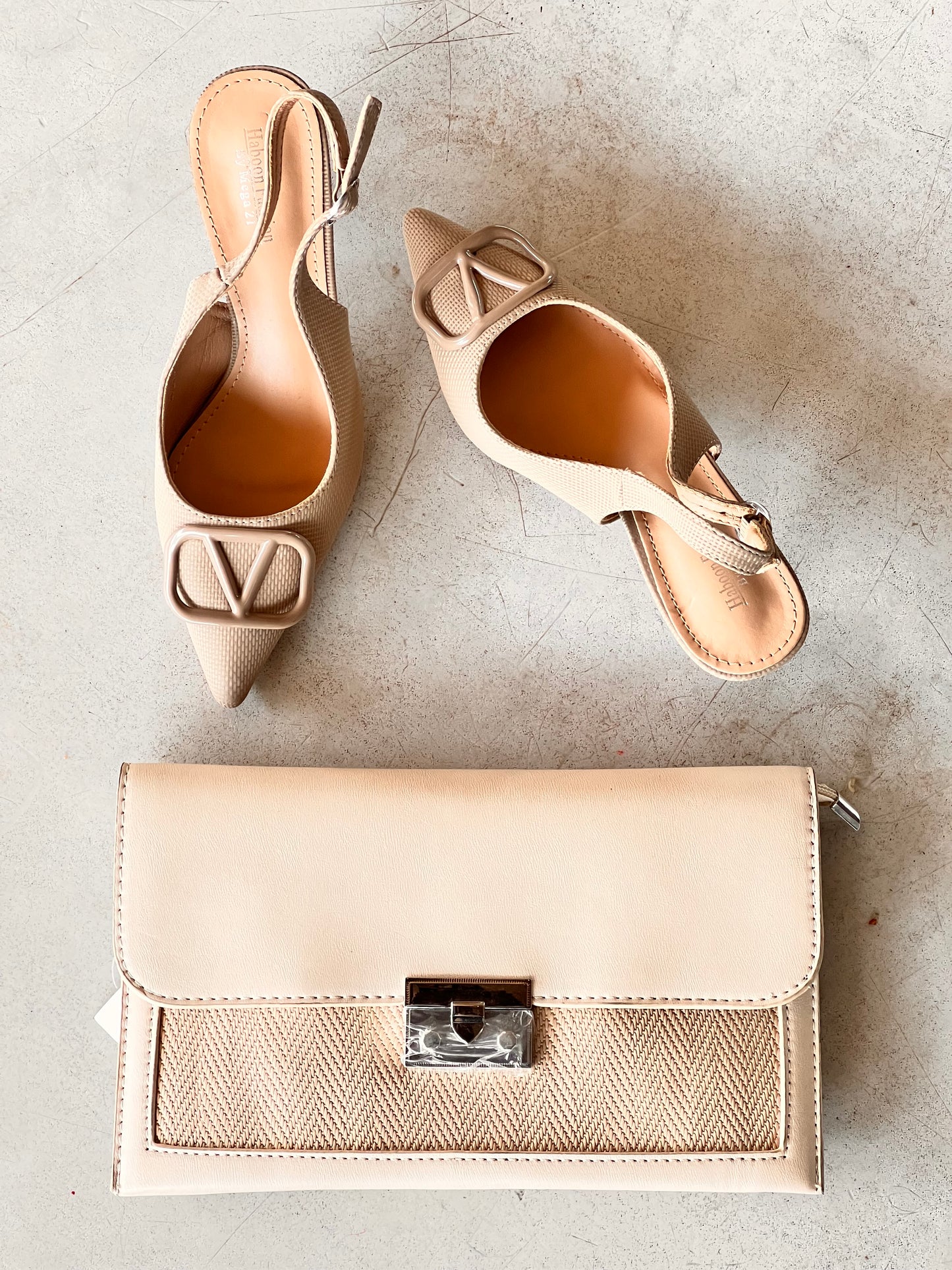 Heels + Clutch bag Combo