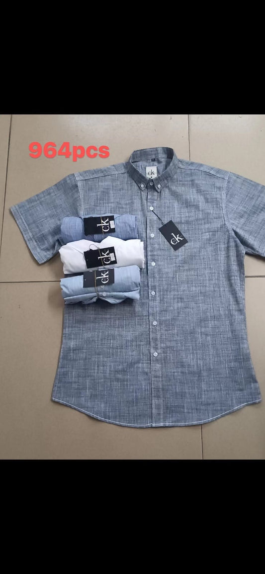 Ck Denim Shirt - Short