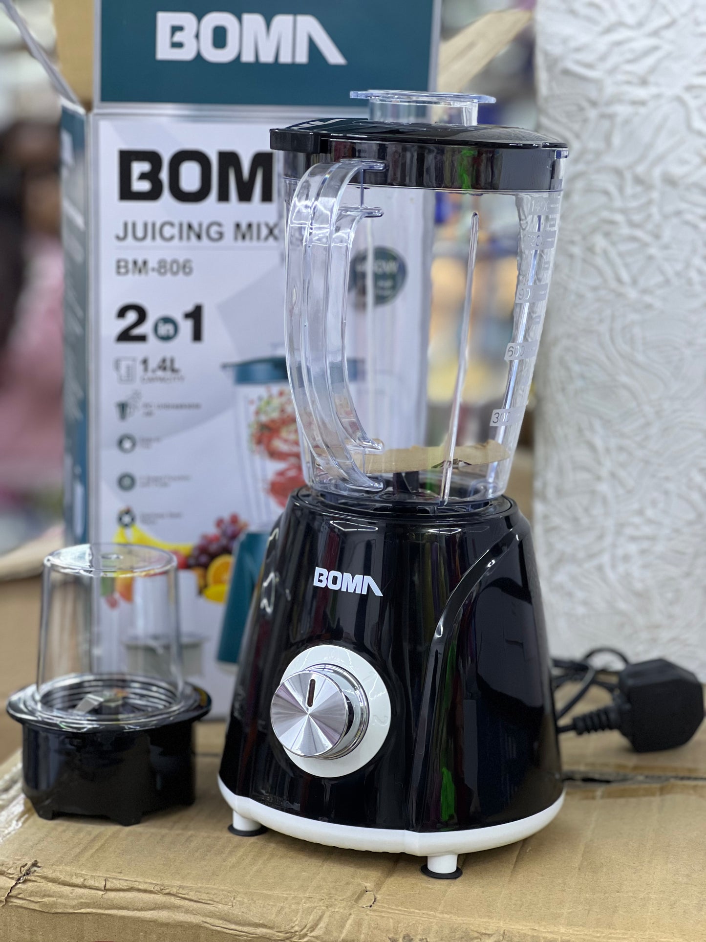 BOMA 2 in 1 JUICING MIXER