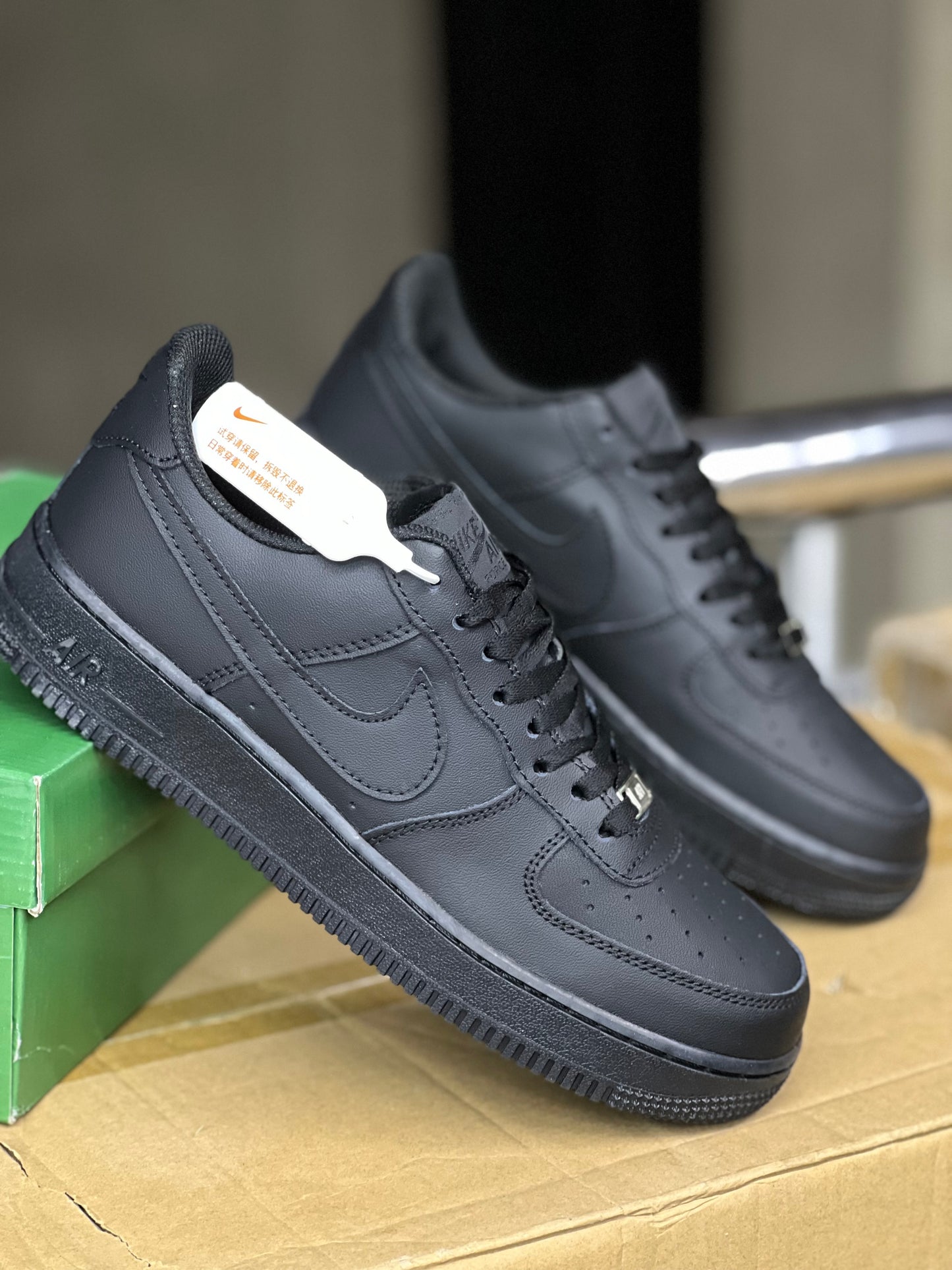 Nike Airforce 1 low Sneakers - Black Double Sole