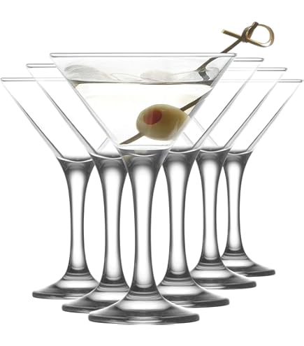 Deli Glassware Martini Glass 6pcs