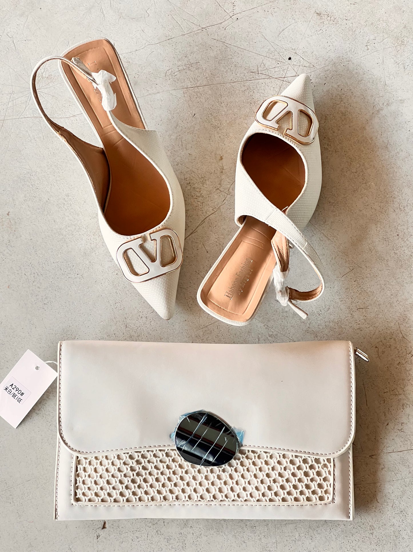 Heels + Clutch bag Combo