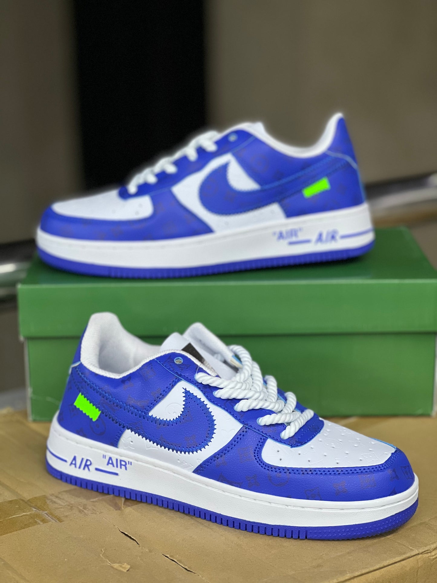 Louis Vuitton Airforce 1 Sneakers - Blue