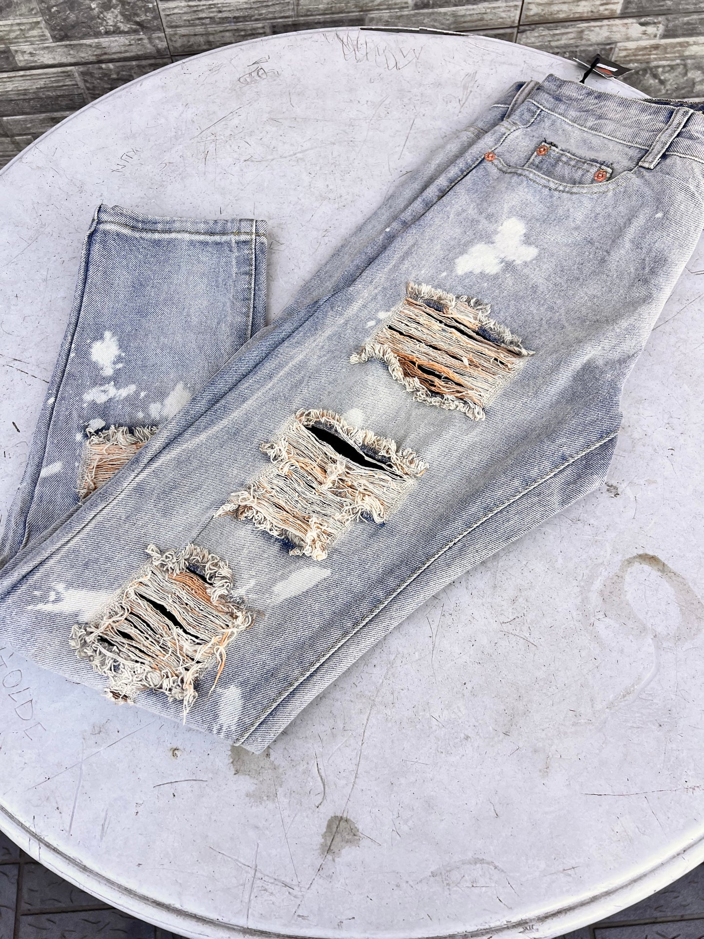 Men Rugged Jeans