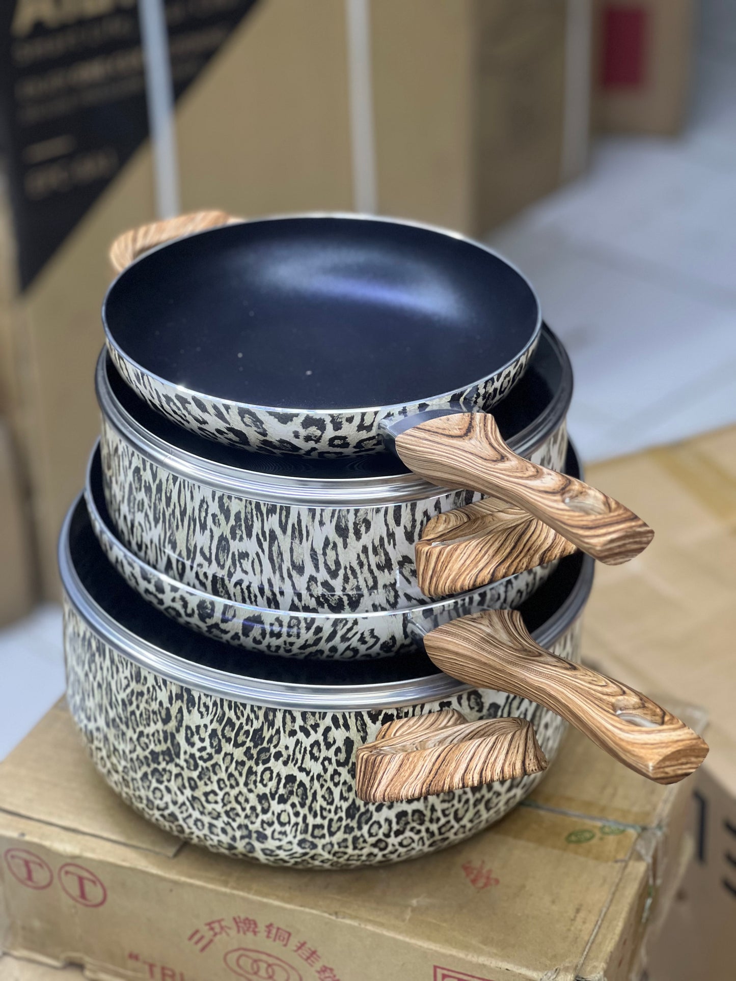 Non stick Cooking Set - Animal Print