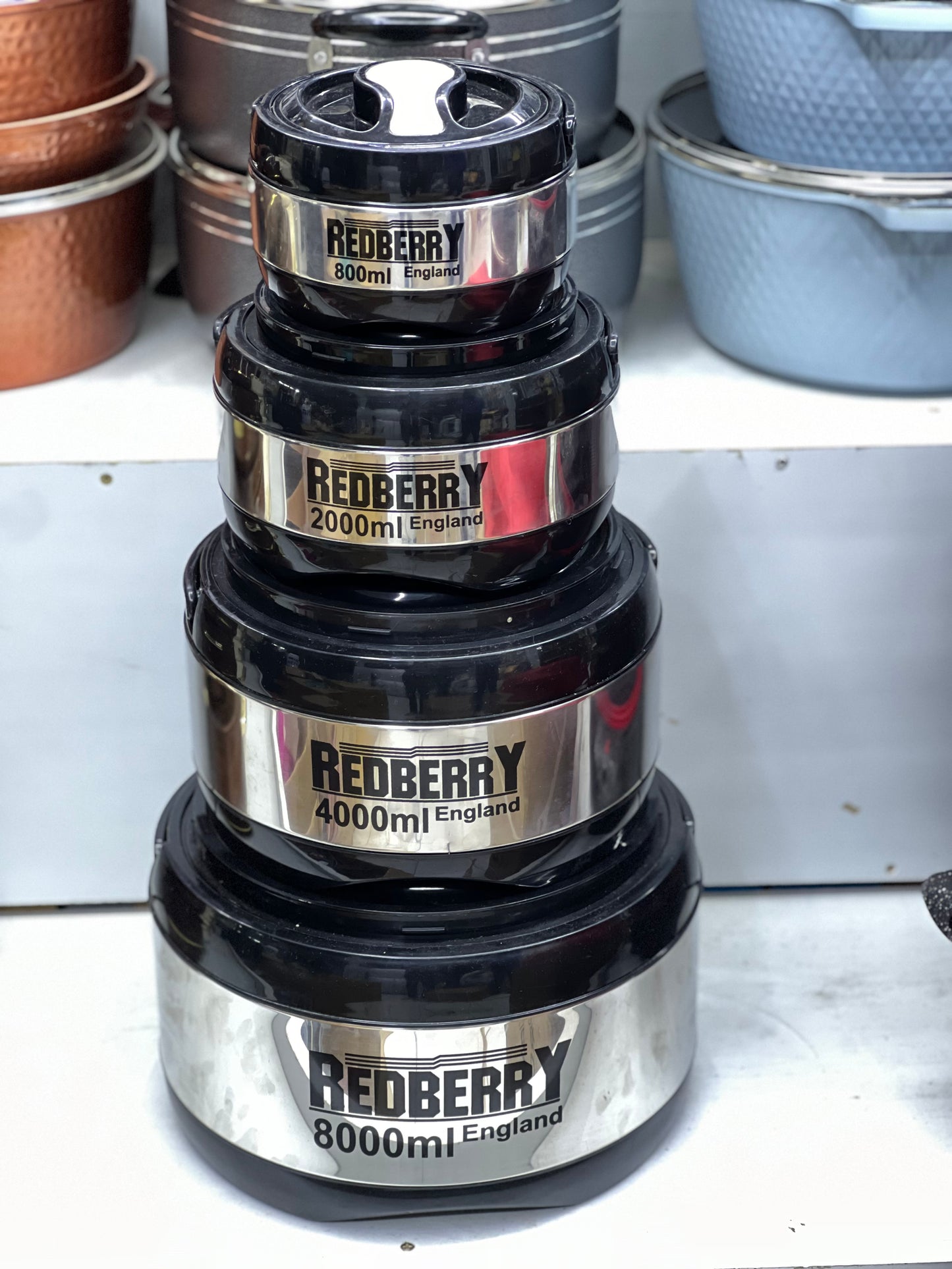 Redberry Casserole Set