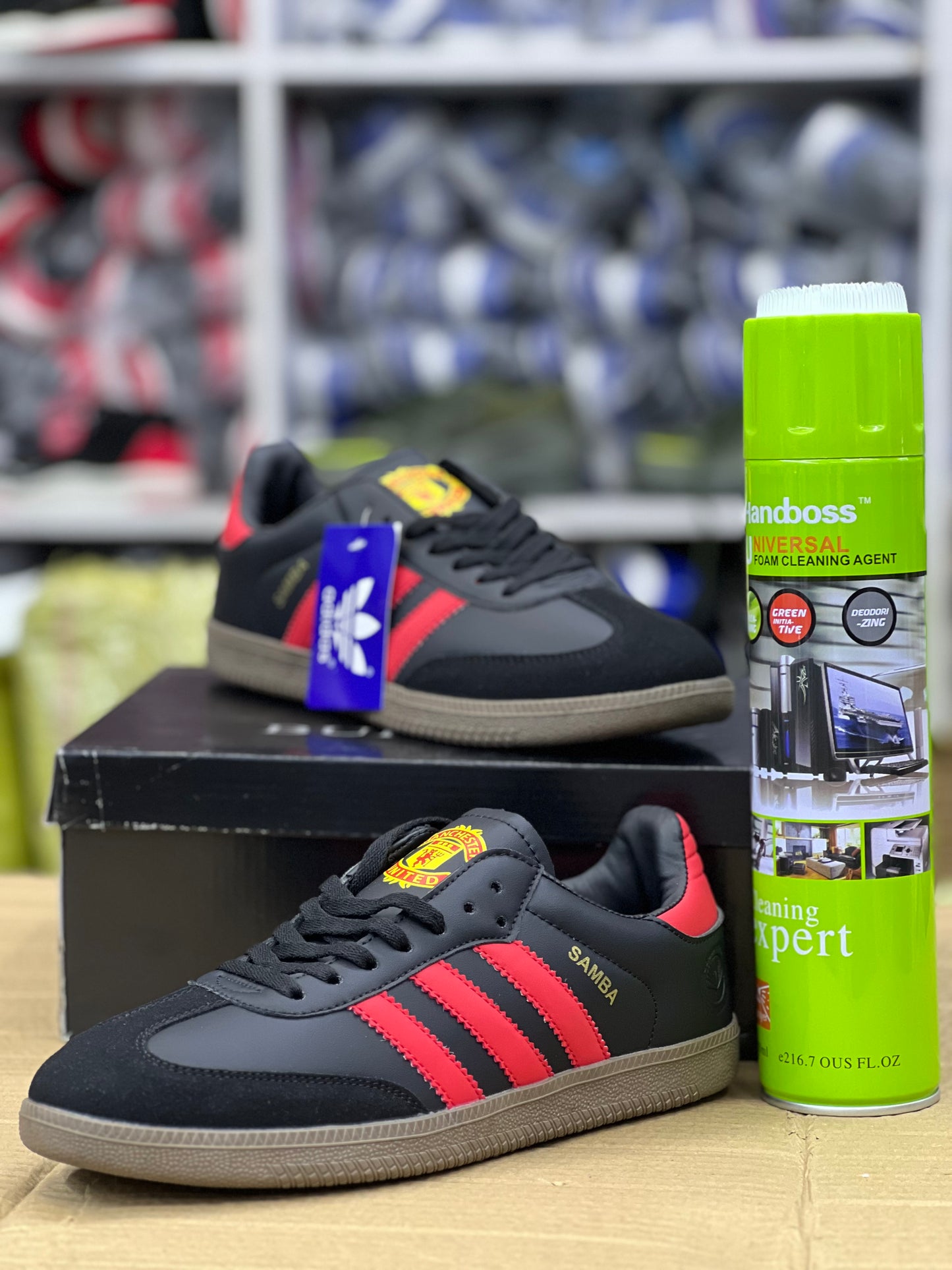 Adidas Samba Sneakers X ManUtd - Black/Red